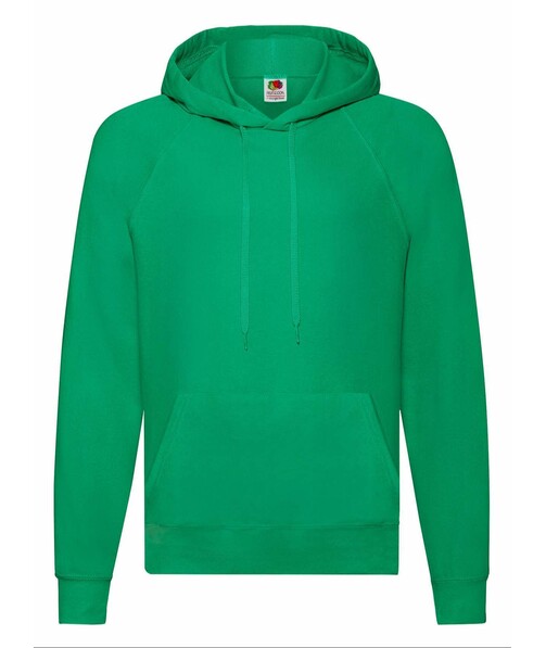 Худі чоловіче з капюшоном Lightweight hooded з браком п&#039;ятна/бруд на одязі колір яскраво-зелений 19