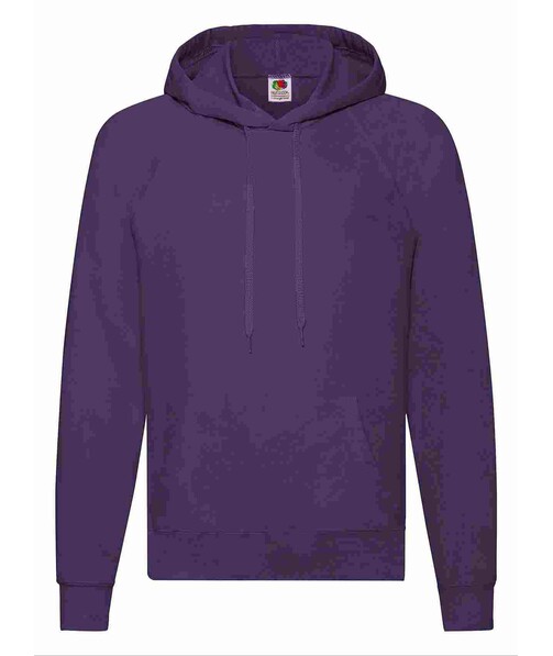 Худи мужской с капюшоном Lightweight hooded c браком пятна/грязь на одежде цвет фиолетовый 37