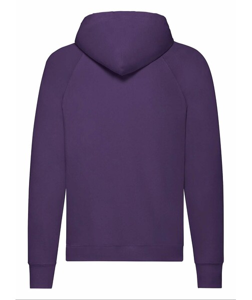 Худі чоловіче з капюшоном Lightweight hooded з браком п&#039;ятна/бруд на одязі колір фіолетовий 39