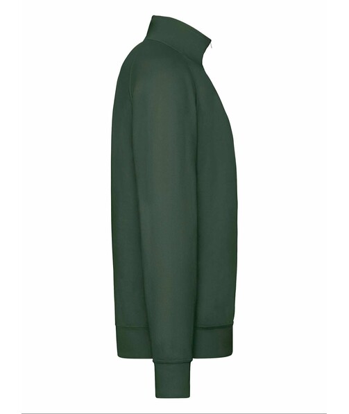 Светр чоловічий з коміром на блискавці Lightweight zip neck з браком п&#039;ятна/бруд на одязі колір темно-зелений 11