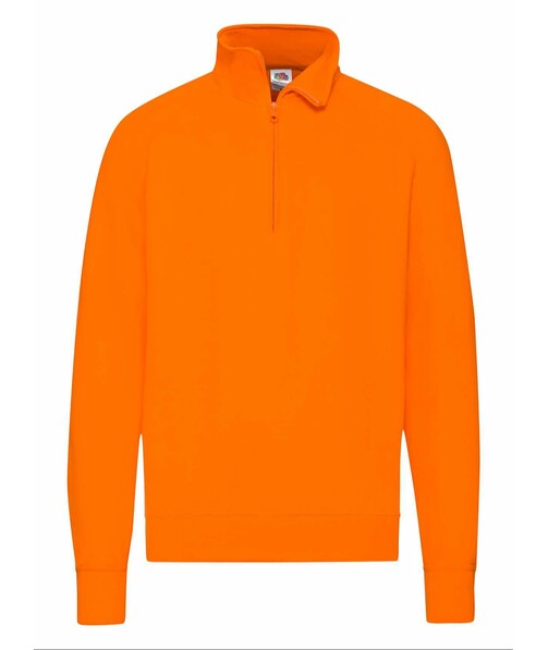 Свитер мужской с воротником на молнии Lightweight zip neck c браком пятна/грязь на одежде цвет оранжевый 0