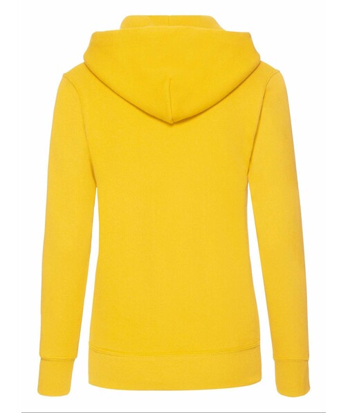 Толстовка женская с капюшоном Classic hooded c браком дырки на одежде цвет солнечно желтый 14