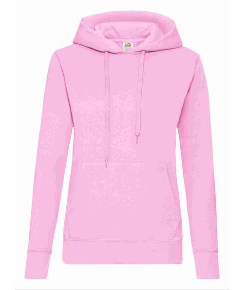 Толстовка жіноча зкапюшоном Classic hooded з браком дирки на одязі колір світло-рожевий 33