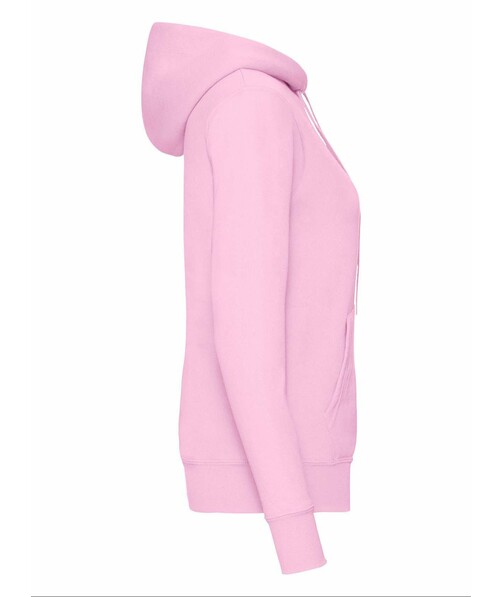 Толстовка женская с капюшоном Classic hooded c браком дырки на одежде цвет светло-розовый 34