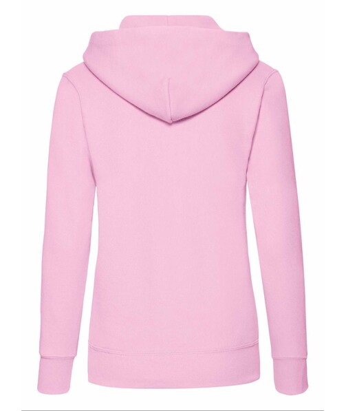Толстовка женская с капюшоном Classic hooded c браком дырки на одежде цвет светло-розовый 35