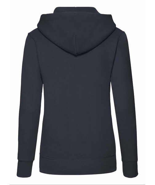 Толстовка женская с капюшоном Classic hooded c браком дырки на одежде цвет глубокий темно-синий 44