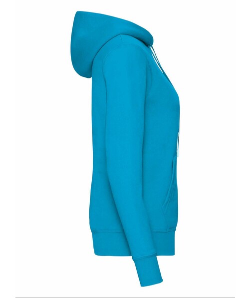 Толстовка женская с капюшоном Classic hooded c браком дырки на одежде цвет ультрамарин 52