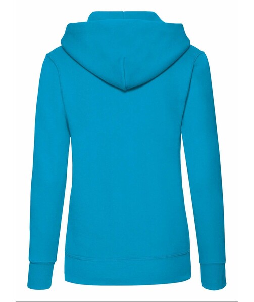 Толстовка жіноча зкапюшоном Classic hooded з браком дирки на одязі колір ультрамарін 53