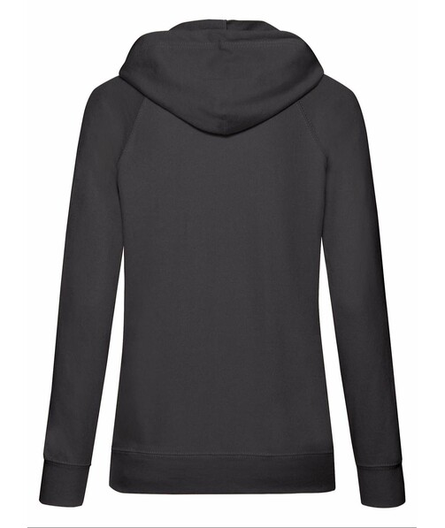 Толстовка женская с капюшоном Lightweight hooded с браком дырки на одежде цвет черный 6