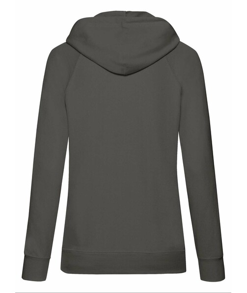 Толстовка жіноча з капюшоном Lightweight hooded з браком дирки на одязі колір світлий графіт 34