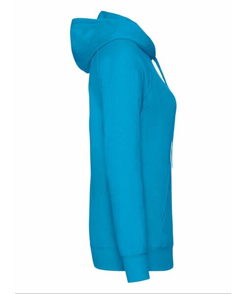 Толстовка женская с капюшоном Lightweight hooded с браком дырки на одежде цвет ультрамарин 39