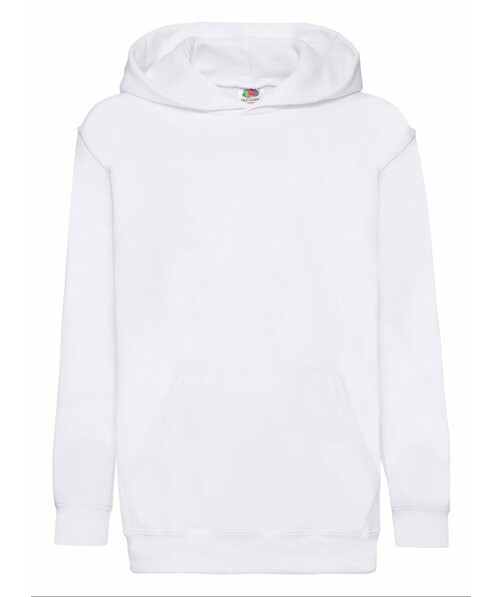 Толстовка дитяча з капюшоном Classic hooded із браком дірки в одязі колір білий 4