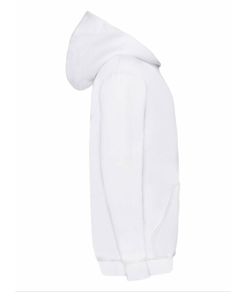Толстовка детская с капюшоном Classic hooded c браком дырки в одежде цвет белый 5