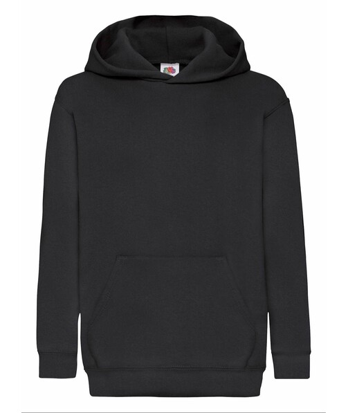 Толстовка дитяча з капюшоном Classic hooded із браком дірки в одязі колір чорний 13