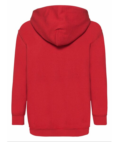 Толстовка дитяча з капюшоном Classic hooded із браком дірки в одязі колір червоний 21