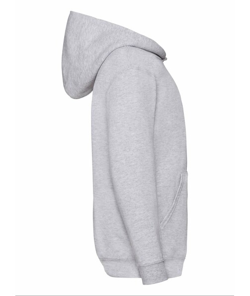 Толстовка дитяча з капюшоном Classic hooded із браком дірки в одязі колір сіро-ліловий 38