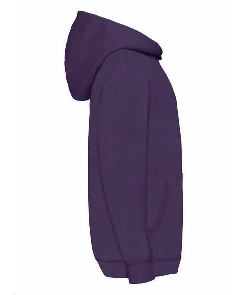 Толстовка дитяча з капюшоном Classic hooded із браком дірки в одязі колір фіолетовий 44