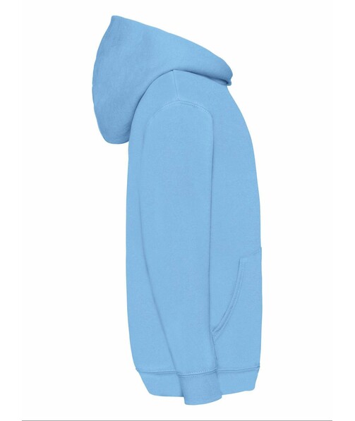 Толстовка детская с капюшоном Classic hooded c браком дырки в одежде цвет небесно-голубой 51
