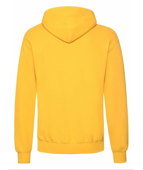Толстовка мужская с капюшоном Classic hooded c браком пятна/грязь на одежде цвет солнечно желтый 10