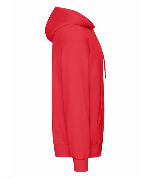 Толстовка мужская с капюшоном Classic hooded c браком пятна/грязь на одежде цвет красный 18