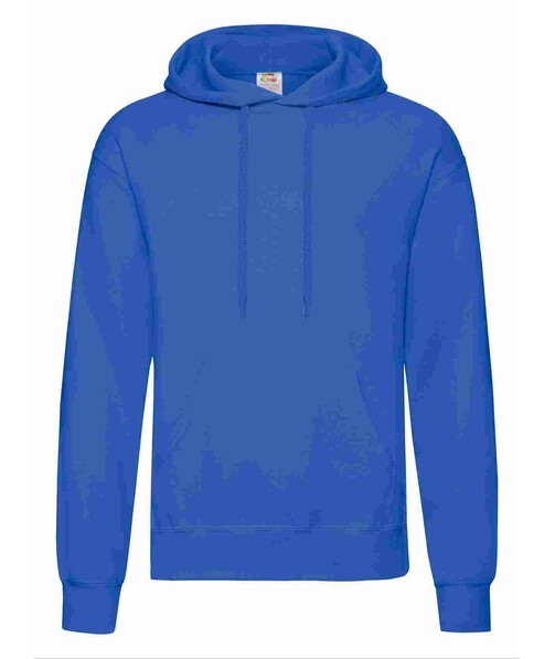 Толстовка мужская с капюшоном Classic hooded c браком пятна/грязь на одежде цвет ярко-синий 26