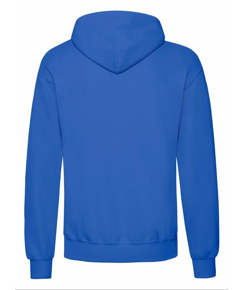 Толстовка мужская с капюшоном Classic hooded c браком пятна/грязь на одежде цвет ярко-синий 28