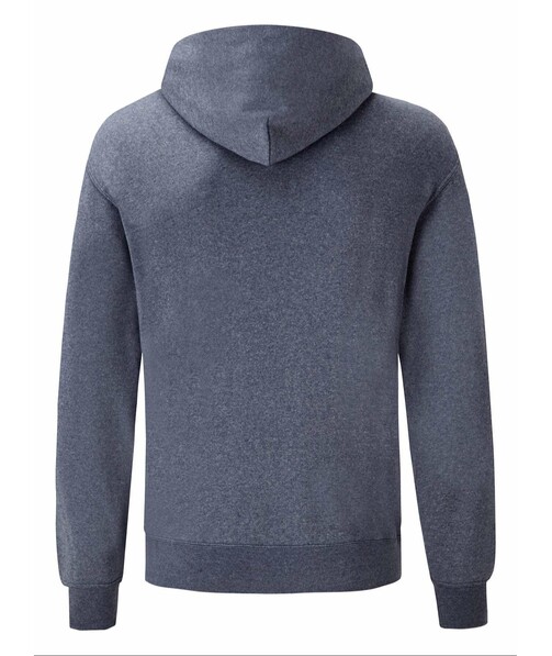 Толстовка чоловіча з капюшоном Classic hooded із браком плями/бруд на одязі колір темно-синій меланж 54