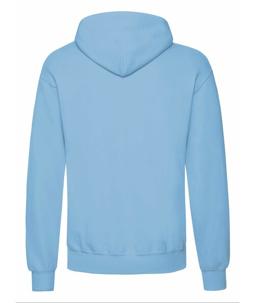 Толстовка чоловіча з капюшоном Classic hooded із браком плями/бруд на одязі колір небесно-блакитний 59