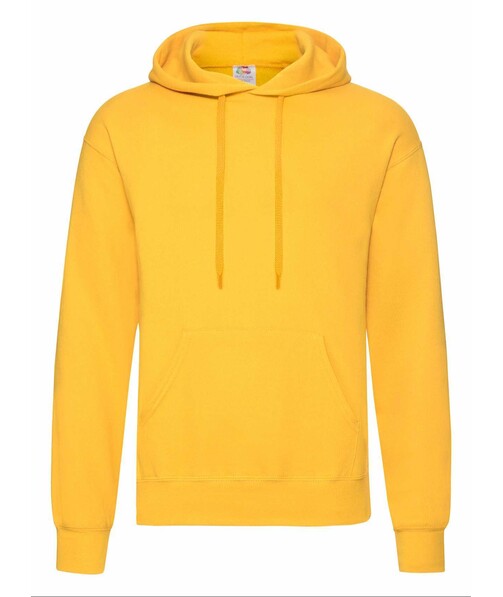 Толстовка мужская с капюшоном Classic hooded с браком дырки в одежде цвет солнечно желтый 7