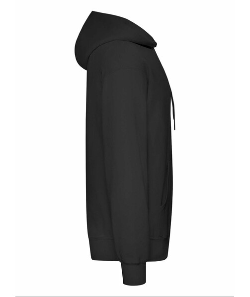 Толстовка мужская с капюшоном Classic hooded с браком дырки в одежде цвет черный 11