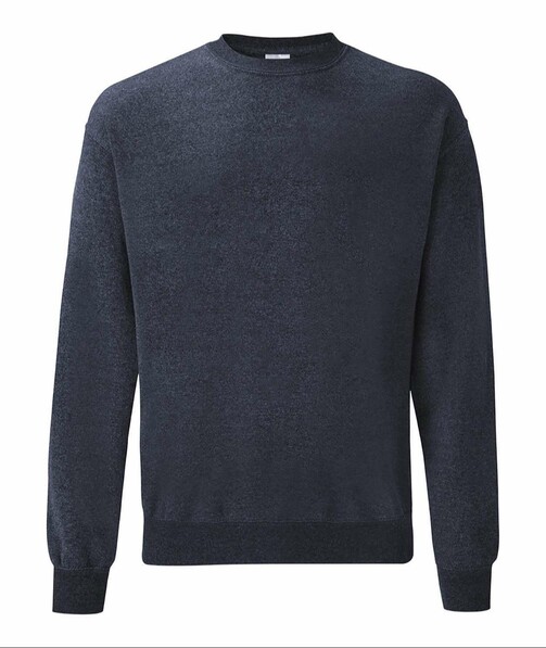 Пуловер мужской Сlassic set-in c браком пятна/грязь на одежде цвет темно-синий меланж 37