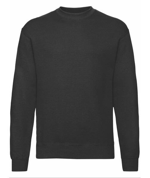Пуловер чоловічий Classic set-in з браком дирки в одягу колір чорний 10