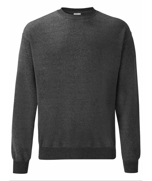 Пуловер чоловічий Classic set-in з браком дирки в одягу колір темно-сірий меланж 31