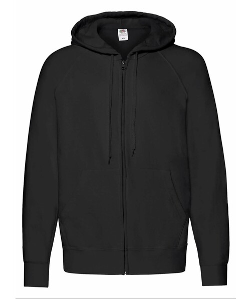 Толстовка мужская на молнии Lightweight hooded jacket c браком пятна/грязь на одежде цвет черный 4