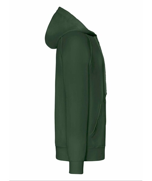 Толстовка мужская на молнии Lightweight hooded jacket c браком пятна/грязь на одежде цвет темно-зеленый 7