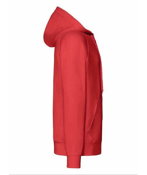 Толстовка мужская на молнии Lightweight hooded jacket c браком пятна/грязь на одежде цвет красный 10