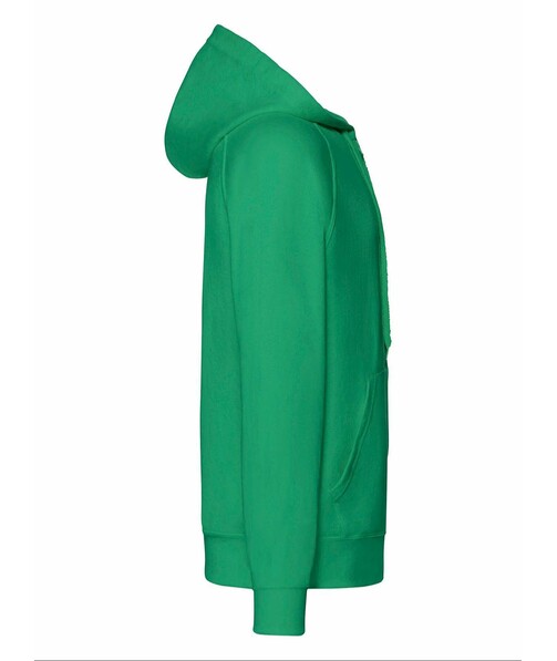 Толстовка мужская на молнии Lightweight hooded jacket c браком пятна/грязь на одежде цвет ярко-зеленый 19