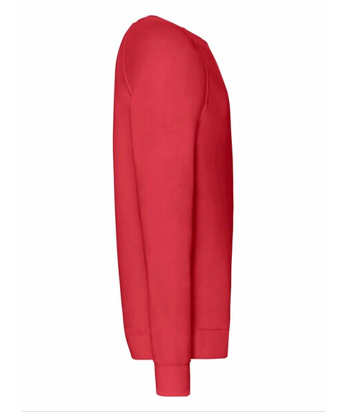 Світшот чоловічий Lightweignt raglan з браком п&#039;ятна/бруд на одягу колір червоний 11