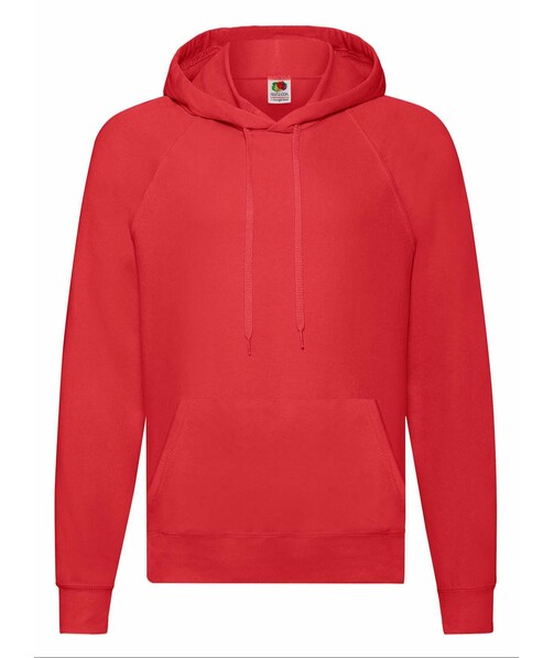 Худі чоловічий з капюшоном Lightweight hooded з браком дирки на одязі колір червоний 10