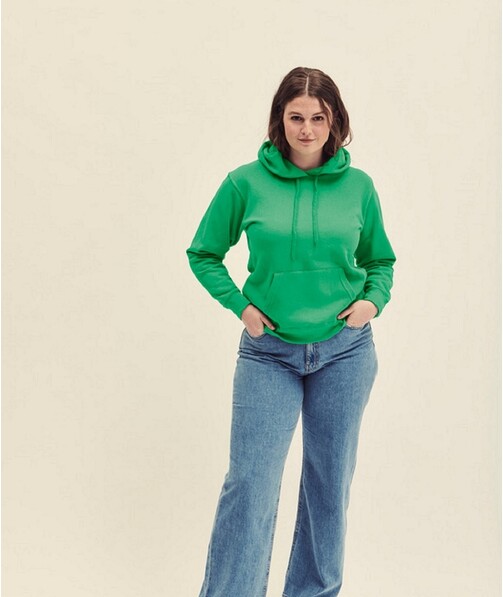 Толстовка женская с капюшоном Classic hooded c браком пятна/грязь на одежде 0
