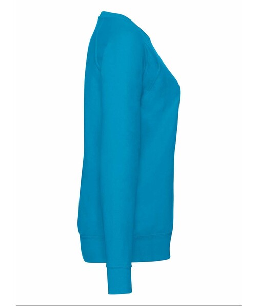 Світшот жіночий Lightweight raglan з браком дирки на одязі колір ультрамарін 41