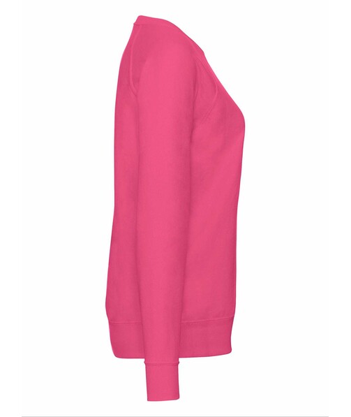 Світшот жіночий Lightweight raglan з браком п&#039;ятна/бруд на одязі колір малиновий 26