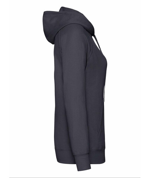 Толстовка женская с капюшоном Lightweight hooded c браком пятна/грязь на одежде цвет глубокий темно-синий 30