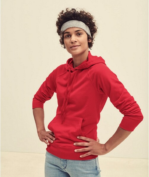 Толстовка жіноча з капюшоном Lightweight hooded з браком дирки на одязі 0