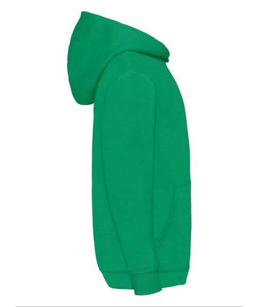 Толстовка детская с капюшоном Classic hooded c браком пятна/грязь на одежде цвет ярко-зеленый 23