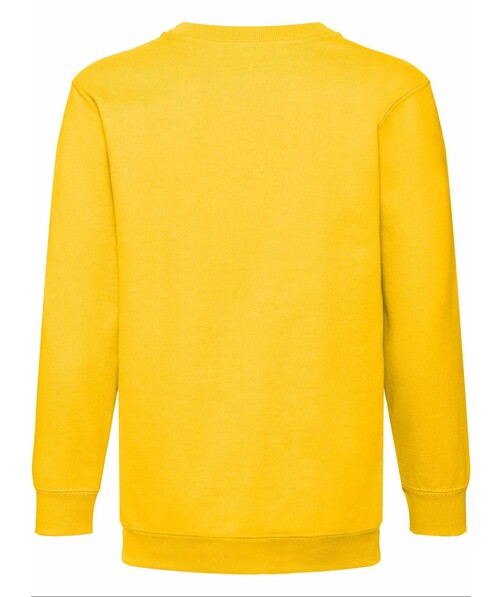 Дитячий светр Сlassic set-in зі шлюбом плями/бруд на одязі колір сонячний жовтий 9