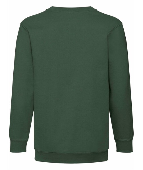 Дитячий светр Сlassic set-in зі шлюбом плями/бруд на одязі колір темно-зелений 15