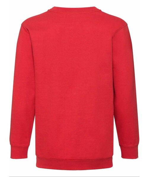 Детский свитер Сlassic set-in c браком пятна/грязь на одежде цвет красный 18