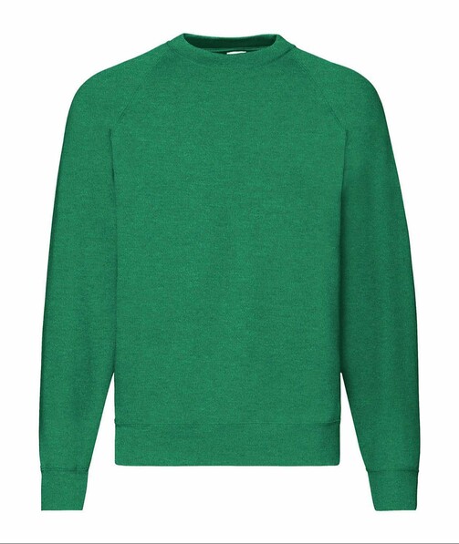 Дитячий светр Сlassic set-in зі шлюбом плями/бруд на одязі колір зелений меланж 32