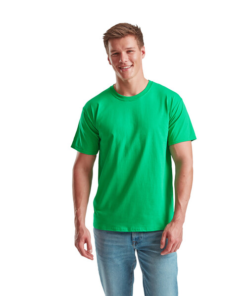Футболка чоловіча класична Valueweight колір яскраво-зелений 15
